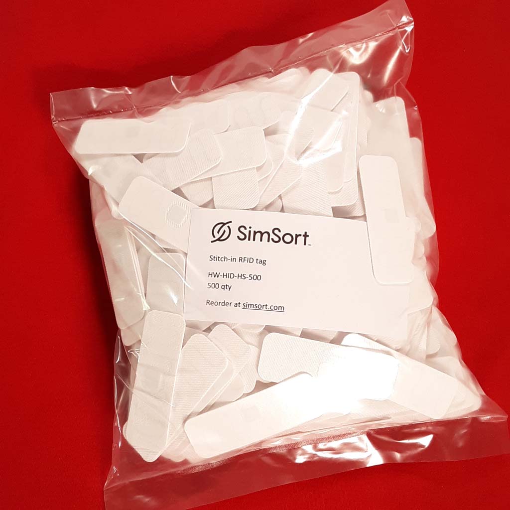 Iron-on RFID Tag for Laundry
